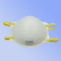 This filter respirator is designed for applications involving dust, mists and fibers. This respirator meets the requirements of EN149:2001 + A1:2009 and should be used to protect the wearer from solid, oil and water based aerosols.