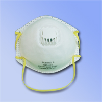 These masks are intended to be used for protection against solid, such as, those from minerals, coal, iron ore, flour and certain other substances.