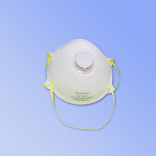 These masks are intended to be used for protection against solid, such as, those from minerals, coal, iron ore, flour and certain other substances.