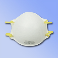 These masks are intended to be used for protection against solid, such as, those from minerals, coal, iron ore, flour and certain other substances.